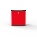 Hoover 62L Single Door Compact Refrigerator with Freezer Compartment – Mechanical Control. Adjustable Thermostat. Security Lock. 1 Removable Shelf. Defrost Feature. 1 Year Warranty.Red – HSD-K62-R