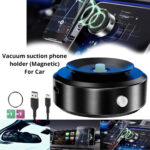 ⁦360° Magnetic Car Suction Phone Holder⁩ - الصورة ⁦2⁩