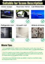 ⁦Car Magnetic Vacuum Bracket 360 Degree Rotating Mobile Phone Holder⁩ - الصورة ⁦6⁩