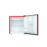 ⁦Hoover 62L Single Door Compact Refrigerator with Freezer Compartment – Mechanical Control. Adjustable Thermostat. Security Lock. 1 Removable Shelf. Defrost Feature. 1 Year Warranty.Red – HSD-K62-R⁩ - الصورة ⁦2⁩