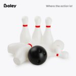 Boley Kids Bowling Set – 12 Piece Toddler Bowling Game – Indoor Outdoor Lawn Bowling Kit for Children – Lightweight. Safe. Family Play Set – Ideal Toy for Preschoolers. Garden Games. Party Fun - Image 6