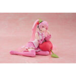 ⁦Taito Sakura Miku Cherry Cushion Ver Desktop Cute Figure⁩ - الصورة ⁦4⁩