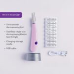 Michael Todd Beauty Sonicsmooth Dermaplane Razor for Women Face + Eyebrow trimmer Dermaplaning System – Peach Fuzz Remover – 8 Weeks of Dermaplaning Blades - Image 7
