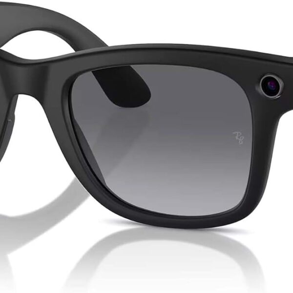 Ray-Ban | Meta Smart Glasses – Black. Modern. Unisex – AR Apps. Voice Assistant Smartphone Apps