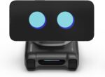LOOI Robot-Space Black – AI Desktop Companion with ChatGPT Voice Interaction. Memory. Personality. Gesture & Face Recognition. Emotional Support. and 10W Wireless Charging
