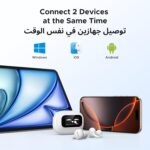 UGREEN ClipBuds Magic. Open-Ear Earbuds with Smart Touchscreen. Custom Wallpaper. Bluetooth Camera Remote Control. Clip On Earphones Wireless. 30H Playtime. IPX5. for Android Phones/iPhone 17 Pro Max - Image 10