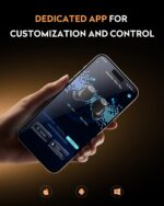 GravaStar Sirius Plus True Wireless Earbuds. Bluetooth 5.3 Active Noise Cancellation ANC Headphones. 28H Playtime. ENC Clear Call. IPX4 for Sports/Work. Customization App for iOS/Android-Yellow - Image 6