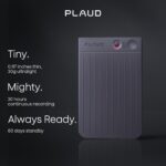 Plaud Note AI Voice Recorder. Voice Recorder w/Case. App Control. Transcribe & Summarize with AI Technology. Support 112 Languages. 64GB Memory. Audio Recorder for Lectures. Meetings. Calls. Black - Image 4