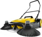 Kärcher Walk-Behind Outdoor Push Sweeper S 6 Twin for Workshops. Warehouses or Garages – 6X Faster Than a Push Broom. 10 Gallon Capacity. 33.9 Sweeping Width