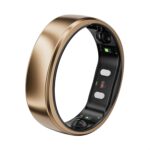 RingConn Gen 2 Air. Ultra-Thin AI Smart Ring. 10-Day Battery life. Fitness/Sleep/Stress/HR Tracker for Women&Men. No App Fee for Standard Features. iOS & Android Compatible (Size 10. Dune Gold)
