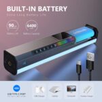 NEEWER RGB LED Video Light Stick. Touch Bar & APP Control. Magnetic Handheld Photography Lighting Wand. Dimmable 3200K~5600K CRI98+ Full Color LED Light with 6400mAh Battery. 17 Scenes. RGB1 - Image 7