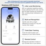 Neakasa M1 Open-Top Self Cleaning Cat Litter Box. Automatic Cat Litter Box with APP Control. Odor-Free Waste Disposal includes Trash Bags - Image 7