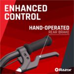 Razor MX125 Dirt Rocket electric-powered dirt bike with authentic motocross dirt bike geometry, rear-wheel drive, 100-watt, high-torque, chain-driven motor, for kids 7+ - Image 7