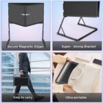 ⁦Laptop Screen Extender. 15.6 FHD 1080P IPS Portable Foldable Triple Monitor. Laptop Monitor Extender. HDMI/USB-C Plug n Play for Windows. Mac. Android.with a Felt Protective Sleeve⁩ - الصورة ⁦4⁩