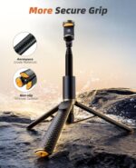 ⁦62 Phone Tripod & Selfie Stick. Tripod for iPhone with Remote. Portable. Lightweight Travel Stand for Selfies Video Recording Vlog. Extendable Stand Compatible with iPhone Android⁩ - الصورة ⁦3⁩