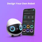 ⁦Indoor Security Camera Robot EBO Air 2 PLUS: 2K Pet Camera. Movable Home Robot. Custom Facial Expression. Auto-Recharge. Battery-Operated. 2-Way Talk. Night Vision. 32GB Memory Card⁩ - الصورة ⁦8⁩