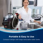 BISSELL SpotClean Pro 1558E – Portable Carpet & Upholstery Cleaner. Powerful Stain Removal with Strong Suction & Large Tank. Ideal for Home & Car| 2-Year BISSELL Warranty - Image 6