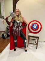 TOKKOT Thor Hammer Tool Box. Multifunctional Home Repair Tool Set Excellent Hand Tool Novelty Gift for Men as Halloween Prop Cosplay Hammer (Silver) - Image 6