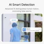 Noorio B200 Security Camera Wireless Outdoor Magnetic. 1080p Cameras for Home Security. Battery 1Min Install AI Motion Detection WiFi Indoor Camera. Color Night Vision. 2-Way Talk. Work with Alexa - Image 5