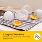 ⁦Medela Freestyle Hands-Free Double Electric Breast Pump with Wearable Cups. App Connectivity. Portable and Discreet Design⁩ - الصورة ⁦8⁩