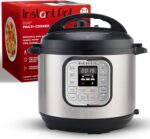 Instant Pot Duo 7-in-1 Mini Electric Pressure Cooker. Slow Rice Cooker. Steamer. Sauté. Yogurt Maker. Warmer & Sterilizer. Includes Free App with over 1900 Recipes. Stainless Steel. 3 Quart