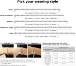 Moissanite Tennis Bracelet.10.5-14 Carats Lab Grown Diamond Tennis Bracelet for Women 18k White Gold Plated 925 Sterling Silver Men’s Bracelet 3-4mm D Color VVS1 Round Cut Moissanite Bracelet for Women Men Jewelry Gift - Image 3