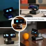 ⁦LOOI Robot-Space Black – AI Desktop Companion with ChatGPT Voice Interaction. Memory. Personality. Gesture & Face Recognition. Emotional Support. and 10W Wireless Charging⁩ - الصورة ⁦3⁩