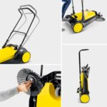 ⁦Kärcher Walk-Behind Outdoor Push Sweeper S 6 Twin for Workshops. Warehouses or Garages – 6X Faster Than a Push Broom. 10 Gallon Capacity. 33.9 Sweeping Width⁩ - الصورة ⁦9⁩