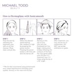 Michael Todd Beauty Sonicsmooth Dermaplane Razor for Women Face + Eyebrow trimmer Dermaplaning System – Peach Fuzz Remover – 8 Weeks of Dermaplaning Blades - Image 8