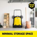 ⁦Kärcher Walk-Behind Outdoor Push Sweeper S 6 Twin for Workshops. Warehouses or Garages – 6X Faster Than a Push Broom. 10 Gallon Capacity. 33.9 Sweeping Width⁩ - الصورة ⁦6⁩