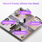 ⁦Indoor Security Camera Robot EBO Air 2 PLUS: 2K Pet Camera. Movable Home Robot. Custom Facial Expression. Auto-Recharge. Battery-Operated. 2-Way Talk. Night Vision. 32GB Memory Card⁩ - الصورة ⁦5⁩