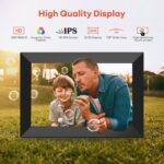 Frameo 10.1 Inch WiFi Digital Picture Frame. 1280×800 HD IPS Touch Screen Photo Frame Electronic. 32GB Memory. Auto-Rotate. Wall Mountable. Share Photos/Videos via Frameo App from Anywhere 3 Pack - Image 5