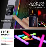 NEEWER RGB LED Video Light Stick. Touch Bar & APP Control. Magnetic Handheld Photography Lighting Wand. Dimmable 3200K~5600K CRI98+ Full Color LED Light with 6400mAh Battery. 17 Scenes. RGB1 - Image 4