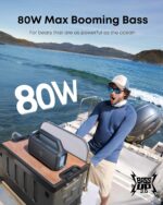 soundcore Boom 2 By Anker. Outdoor Speaker. 80W. Subwoofer. BassUp 2.0. 24H Playtime. IPX7 Waterproof. Floatable. RGB Lights. USB-C. Custom EQ. Bluetooth 5.3. Portable for Camping. Beach. and Backyard - Image 2
