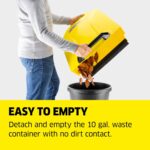 ⁦Kärcher Walk-Behind Outdoor Push Sweeper S 6 Twin for Workshops. Warehouses or Garages – 6X Faster Than a Push Broom. 10 Gallon Capacity. 33.9 Sweeping Width⁩ - الصورة ⁦8⁩