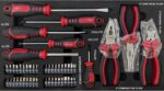 Tool Set and Mechanic Tool Set Box with Handle and 3-Drawer Heavy Duty Metal Box – 339 Piece Tool Kits for Adults Mechanics Workshop Maintenance and Repair Projects – Red - Image 6