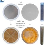 ⁦blu Ionic Shower Head and Shower Filter – Handheld – Removes Chlorine & Harmful Pollutants – Prevent Hair Loss & Moisturize Your Skin. Chrome⁩ - الصورة ⁦6⁩