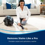 BISSELL SpotClean Pro 1558E – Portable Carpet & Upholstery Cleaner. Powerful Stain Removal with Strong Suction & Large Tank. Ideal for Home & Car| 2-Year BISSELL Warranty - Image 2