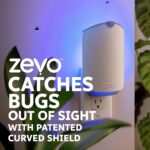 Zevo 2 Flying Insect Traps & 2 Refill Cartridges – Plug in Fly Trap & Indoor Bug Catcher for Gnats. House & Fruit Flies – Blue & UV Light Technology. Mess-Free Alternative to Bug Zapper - Image 5