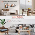 Frameo 10.1 Inch WiFi Digital Picture Frame. 1280×800 HD IPS Touch Screen Photo Frame Electronic. 32GB Memory. Auto-Rotate. Wall Mountable. Share Photos/Videos via Frameo App from Anywhere 3 Pack - Image 8