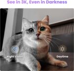 ⁦Indoor Security Camera Robot EBO Air 2 PLUS: 2K Pet Camera. Movable Home Robot. Custom Facial Expression. Auto-Recharge. Battery-Operated. 2-Way Talk. Night Vision. 32GB Memory Card⁩ - الصورة ⁦6⁩