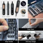 Electric Precision Screwdriver Set. 180 in 1 Cordless Screwdriver. 3 Torque Settings with 160 Magnetic Precision Bits for Computer. Laptop. iPhone. PS5. Xbox. Watch. Jewelry. Eyeglasses - Image 6
