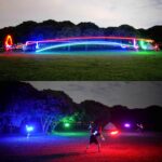 TOSY Flying Disc – 16 Million Colors RGB or 36 LEDs. Extremely Bright. Smart Modes. Camping Essentials for Teens/Kids/Adults/Men/Boys/Girls. Auto Light Up. Rechargeable. Waterproof. 175g - Image 3