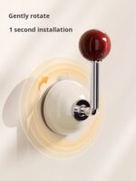 Suction Cup Back Door Hooks Side Hat Rack Closet Bathroom Entryway Hat Storage Bedroom Suction Cup Hooks(PACK OF 8)