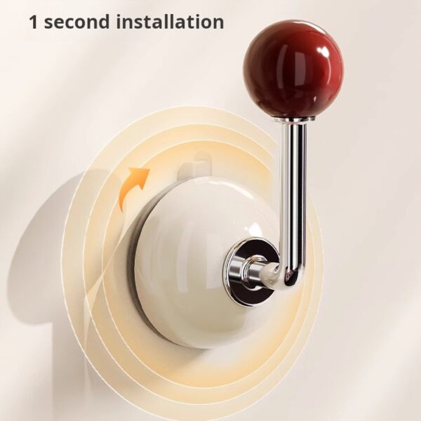 Suction Cup Back Door Hooks Side Hat Rack Closet Bathroom Entryway Hat Storage Bedroom Suction Cup Hooks(PACK OF 8)