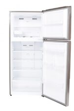 ⁦Hoover 490 Liters Top Mount Double Door Refrigerator. Fridge with Freezer. Multi Air Flow. Automatic Defrost. Crisper With Humidity Control Function. ?HTR-H490-S (Silver)⁩ - الصورة ⁦2⁩