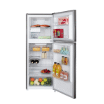 ⁦Hoover 260 Liters Top Mount Dual Inverter Refrigerator Fast Cooling System Reversible DoorTwisted Ice Maker 1 Year Manufacturer & 10-Year Warranty on Inverter Compressor Silver – HTR-M260-S⁩ - الصورة ⁦5⁩