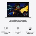 16-inch MacBook Pro: Apple M4 Pro chip with 14‑core CPU and 20‑core GPU. 512GB SSD – Silver - Image 6