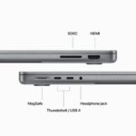 14-inch MacBook Pro: Apple M3 chip with 8‑core CPU and 10‑core GPU. 512GB SSD – Space Gray - Image 6