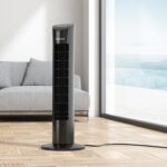 ⁦30 Oscillating Tower Fan – Black⁩ - الصورة ⁦2⁩